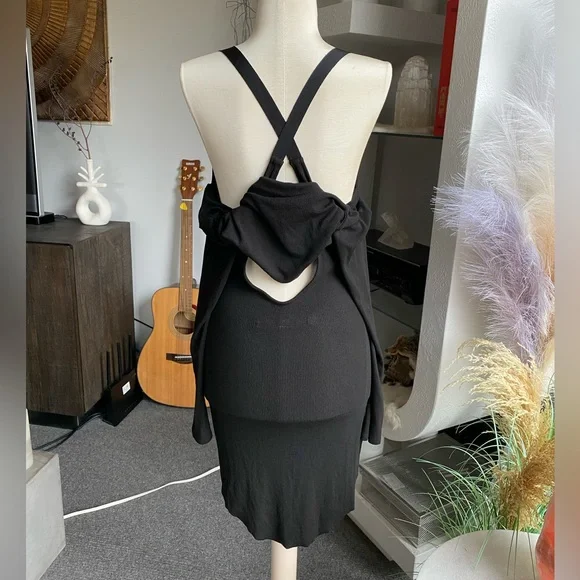 New Enza Costa Revolve Ribbed Shrug Dress rick owens joah brown skims areyouami - Picture 3 of 11